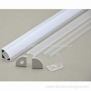New Design Corner Aluminum Extrusions Accessories, Matches China Strip
